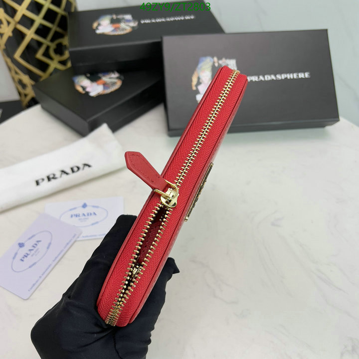 Prada Bag-(4A)-Wallet-,Code: ZT2803,$ 64USD