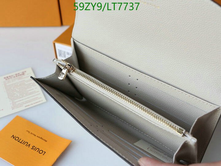 LV Bags-(4A)-Wallet-,Code: LT7737,$ 77USD