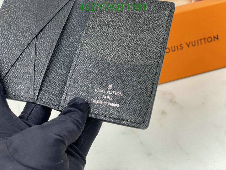 LV Bag-(4A)-Wallet- Code: QT1181 $ 59USD