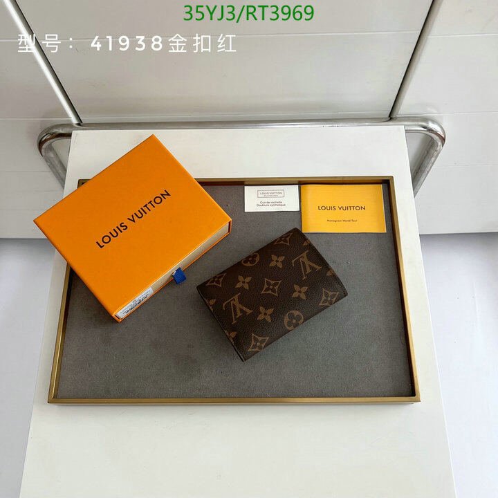 LV Bag-(4A)-Wallet- Cod8: RT3969 $ 46USD