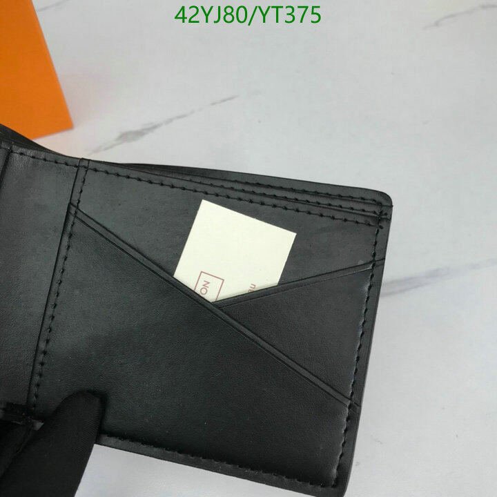 LV Bags-(4A)-Wallet-,Code: YT375,$ 55USD