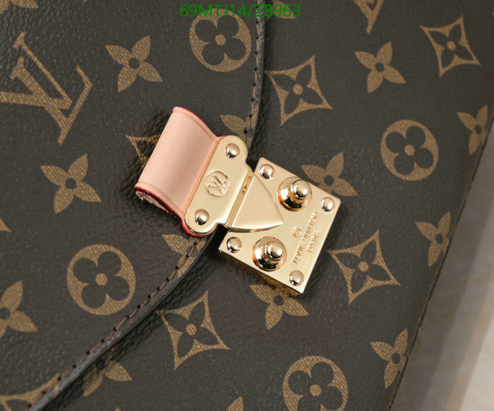 LV Bags-(4A)-Pochette MTis Bag-Twist-,Code: ZB963,$ 90USD