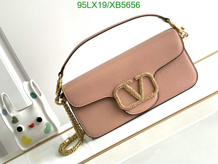 Valentino Bag-(4A)-LOC-V Logo ,Code: XB5656,$ 124USD