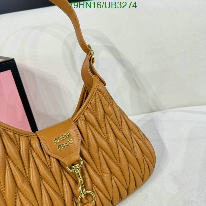 Miu Miu Bag-(4A)-Handbag- Code: UB3274 $ 103USD