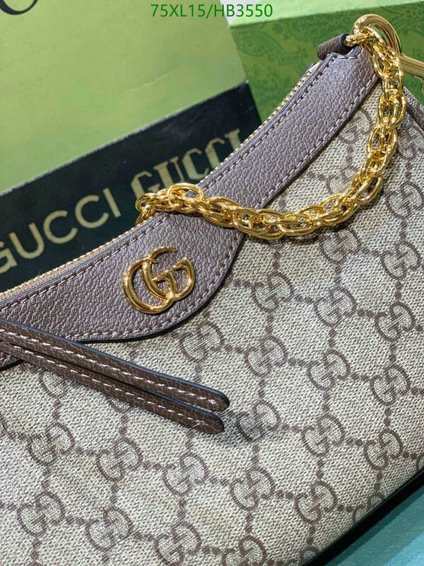 Gucci Bag-(4A)-Diagonal-,Code: HB3550,$ 98USD