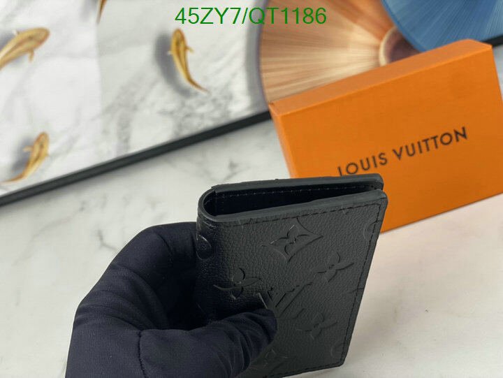 LV Bag-(4A)-Wallet- Code: QT1186 $ 59USD