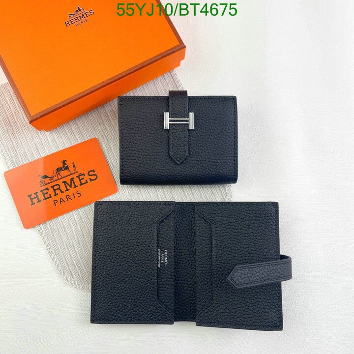 Hermes Bag-(4A)-Wallet- Code: BT4675 $ 72USD