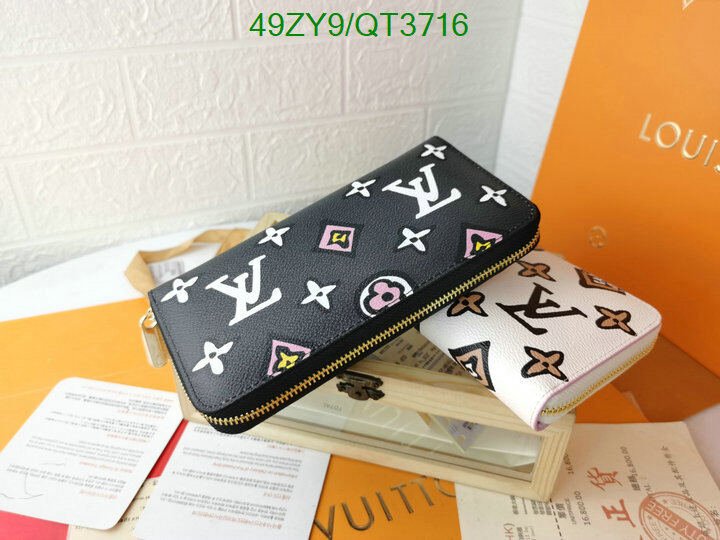LV Bag-(4A)-Wallet- Code: QT3716 $ 64USD