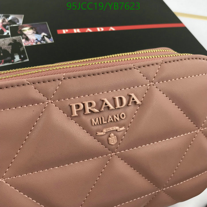 Prada Bag-(4A)-Diagonal-,Code: YB7623,$ 124USD