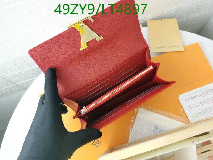 LV Bags-(4A)-Wallet-,Code: LT4897,$ 64USD