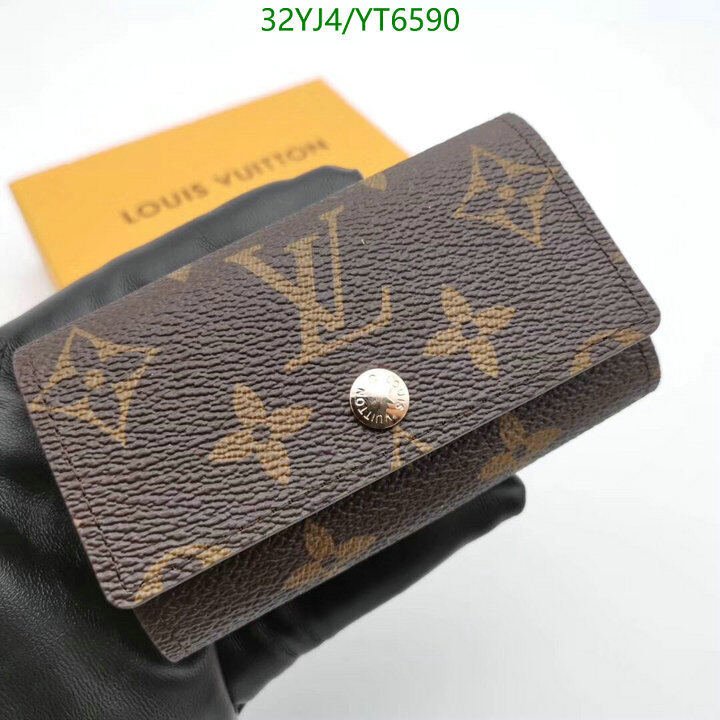 LV Bags-(4A)-Wallet-,Code: YT6590,$ 42USD