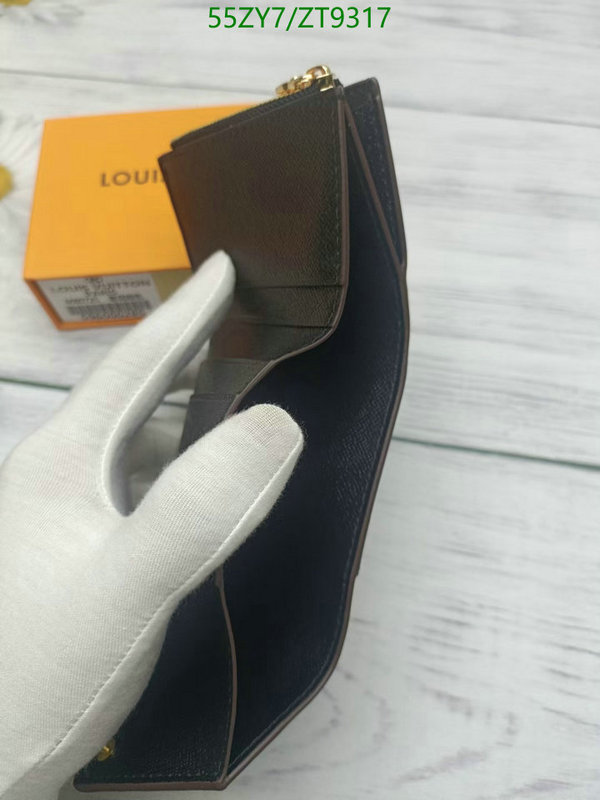 LV Bags-(4A)-Wallet-,Code: ZT9317,$ 72USD