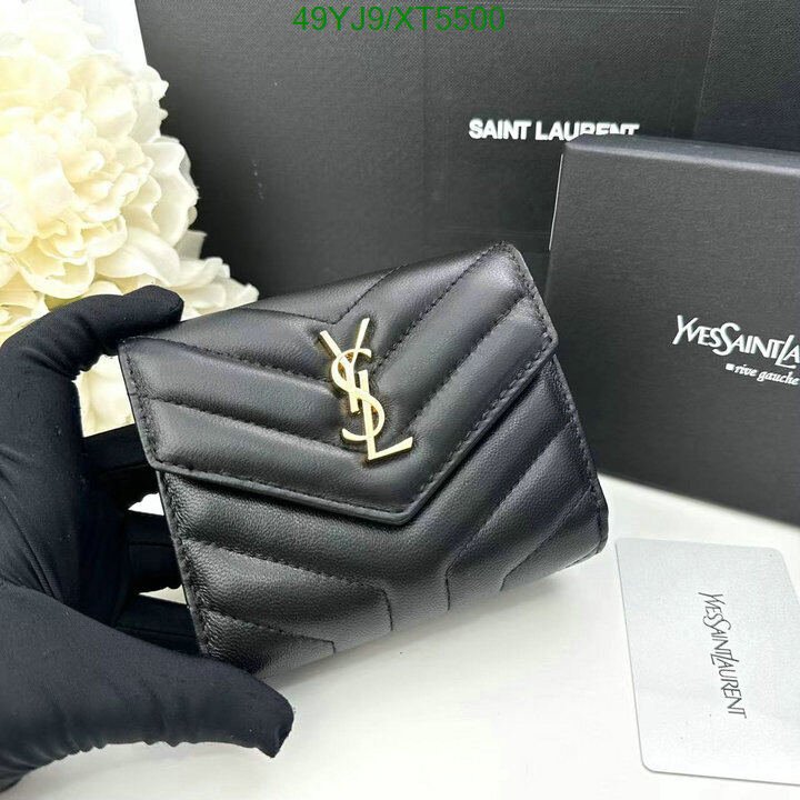 YSL Bag-(4A)-Wallet- Code: XT5500 $ 64USD
