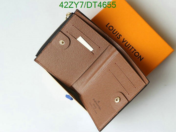 LV Bag-(4A)-Wallet- Code: DT4655 $ 55USD