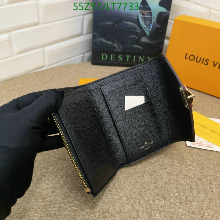 LV Bags-(4A)-Wallet-,Code: LT7733,$ 72USD