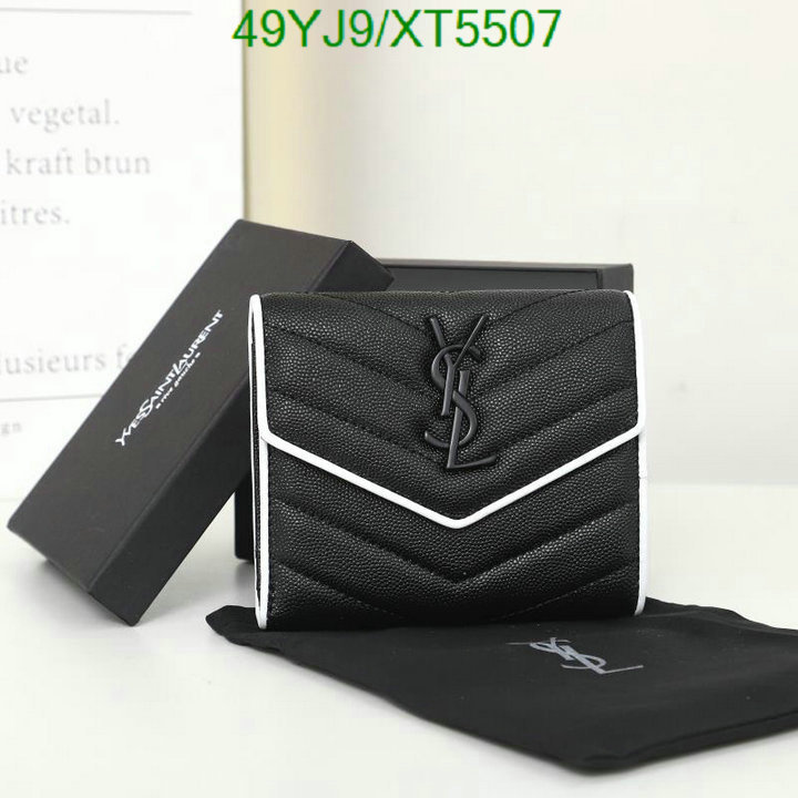 YSL Bag-(4A)-Wallet-,Code: XT5507,$ 64USD