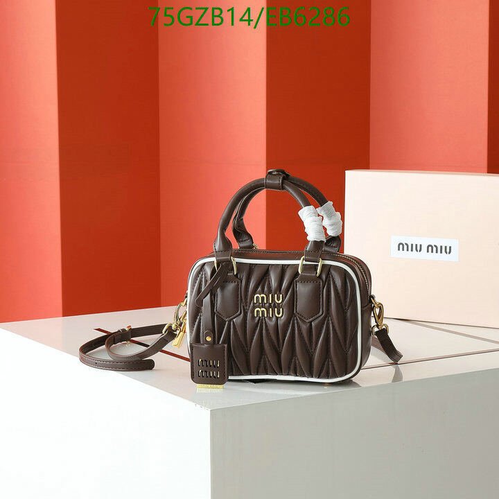Miu Miu Bag-(4A)-Crossbody- Code: EB6286 $ 98USD