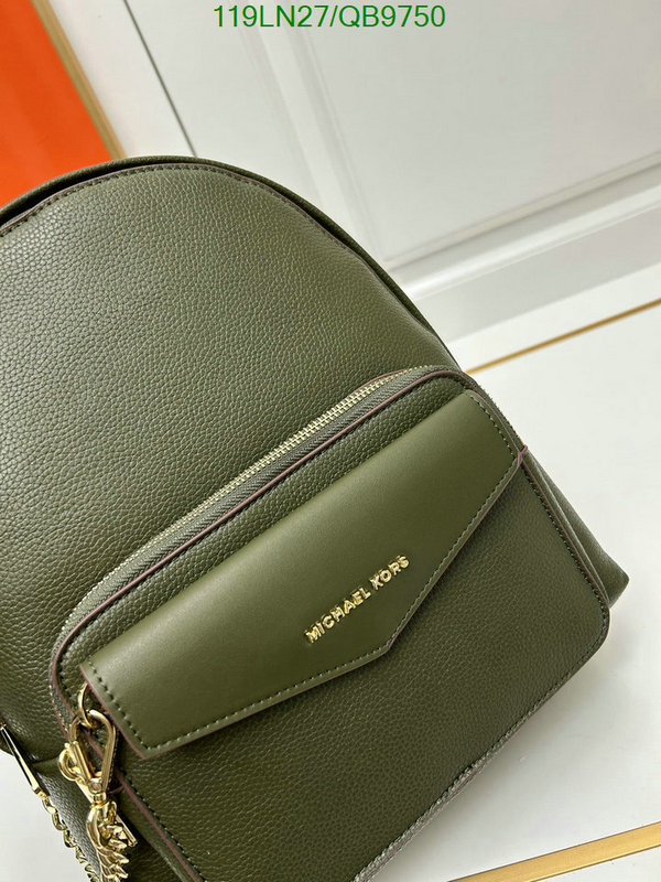 Michael Kors Bag-(4A)-Backpack- Code: QB9750 $ 155USD