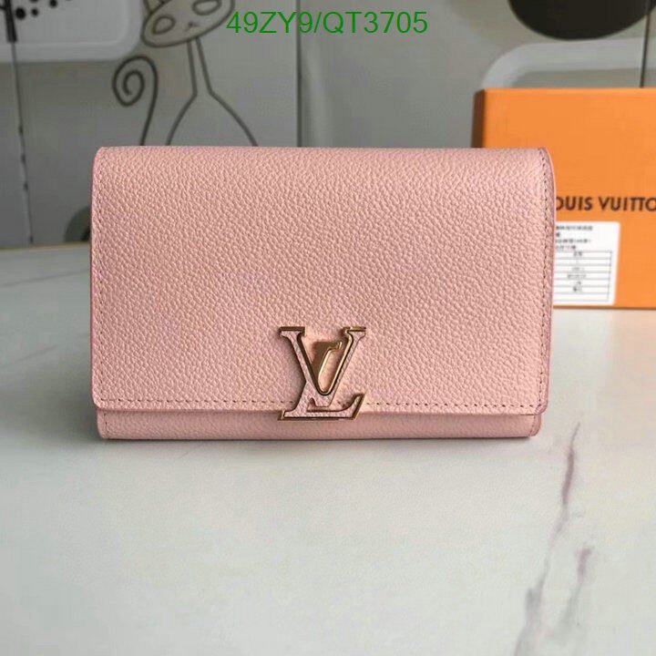 LV Bag-(4A)-Wallet- Code: QT3705 $ 64USD