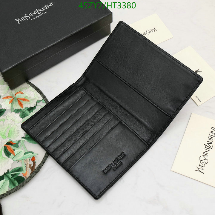 YSL Bag-(4A)-Wallet-,Code: HT3380,$ 59USD