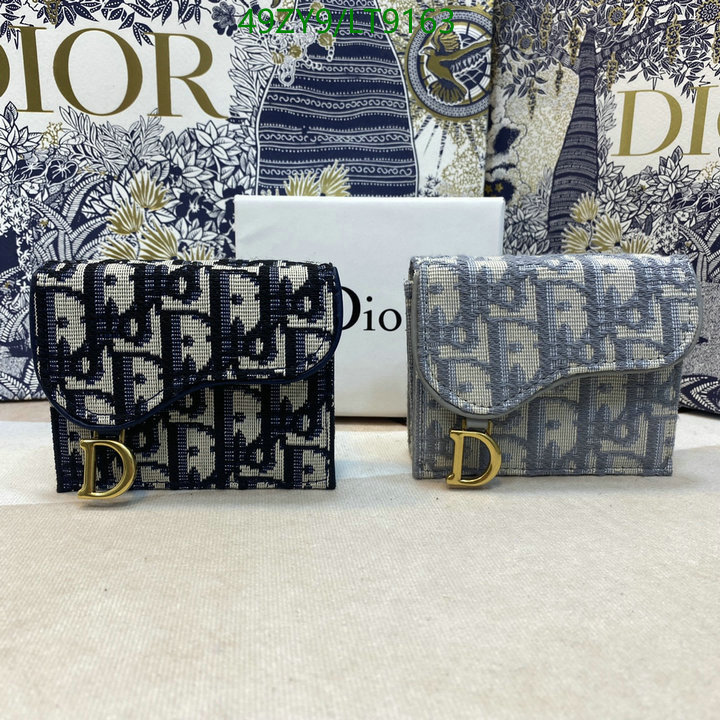 Dior Bags-(4A)-Wallet- Code: LT9163 $ 64USD