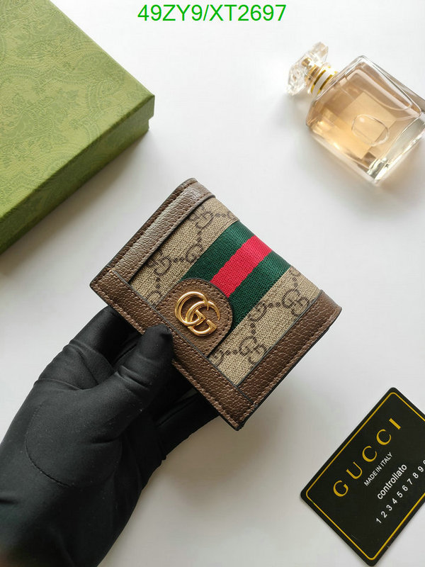 Gucci Bag-(4A)-Wallet-,Code: XT2697,$ 64USD