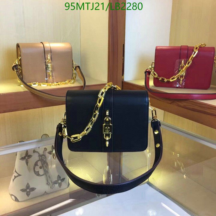 LV Bags-(4A)-Pochette MTis Bag-Twist-,Code: LB2280,$ 124USD