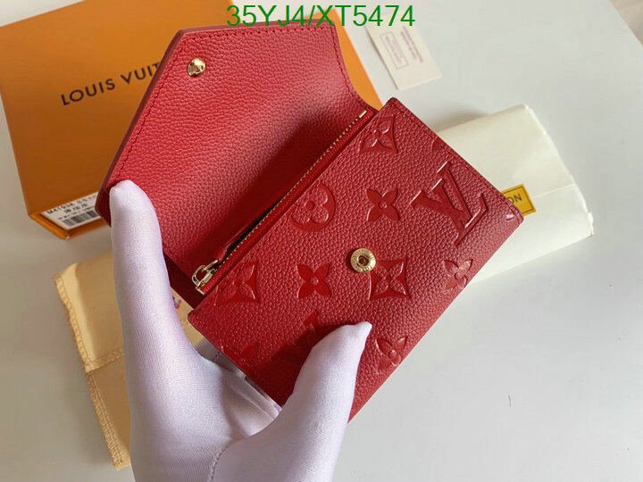 LV Bags-(4A)-Wallet-,Code: XT5474,$ 46USD