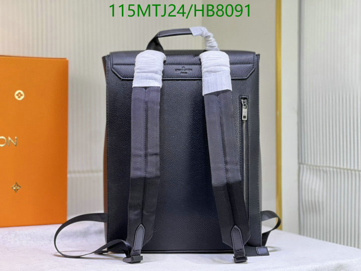 LV Bags-(4A)-Backpack-,Code: HB8091,$ 150USD