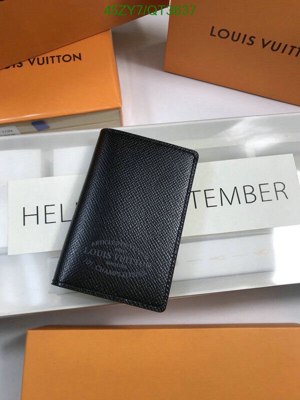 LV Bag-(4A)-Wallet- Code: QT3637 $ 59USD