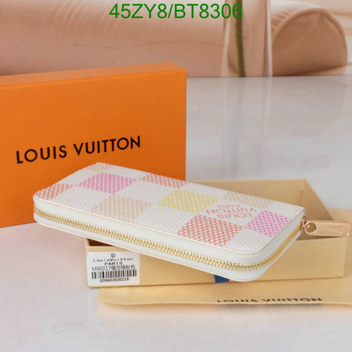 LV Bag-(4A)-Wallet- Code: BT8306 $ 59USD