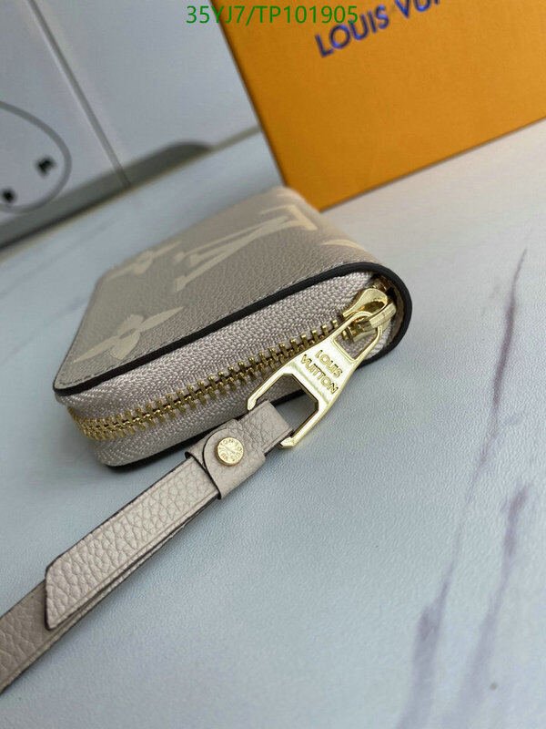LV Bags-(4A)-Wallet-,Code: TP101905,$ 46USD