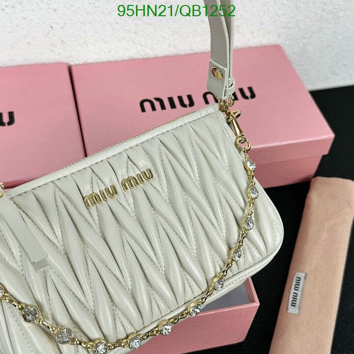 Miu Miu Bag-(4A)-Diagonal- Code: QB1252 $ 124USD