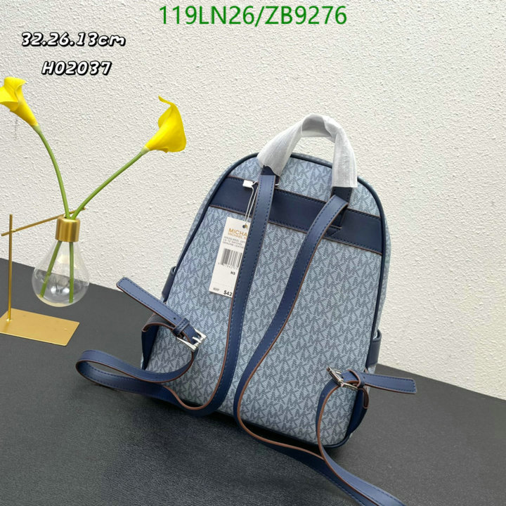 Michael Kors Bag-(4A)-Backpack-,Code: ZB9276,$ 155USD