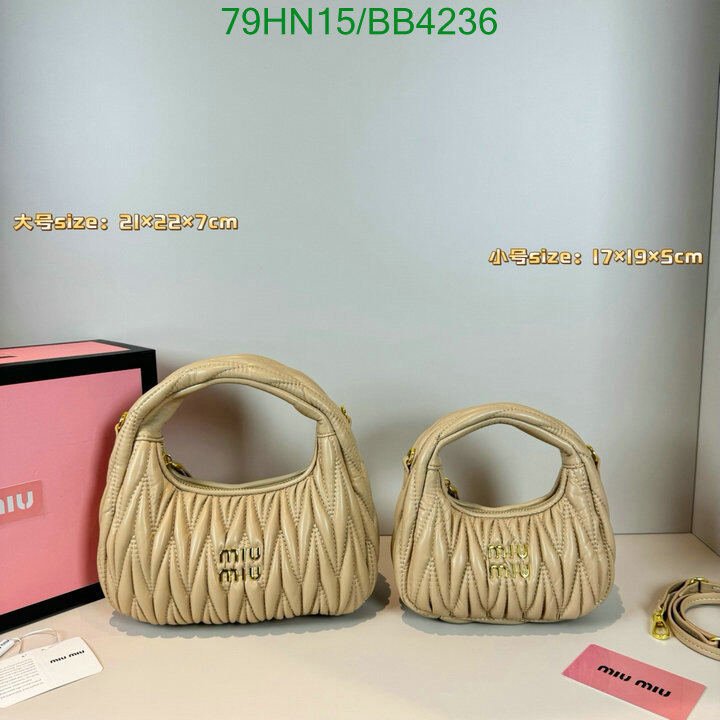 Miu Miu Bag-(4A)-Diagonal- Code: BB4236