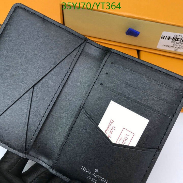 LV Bags-(4A)-Wallet-,Code: YT364,$ 46USD