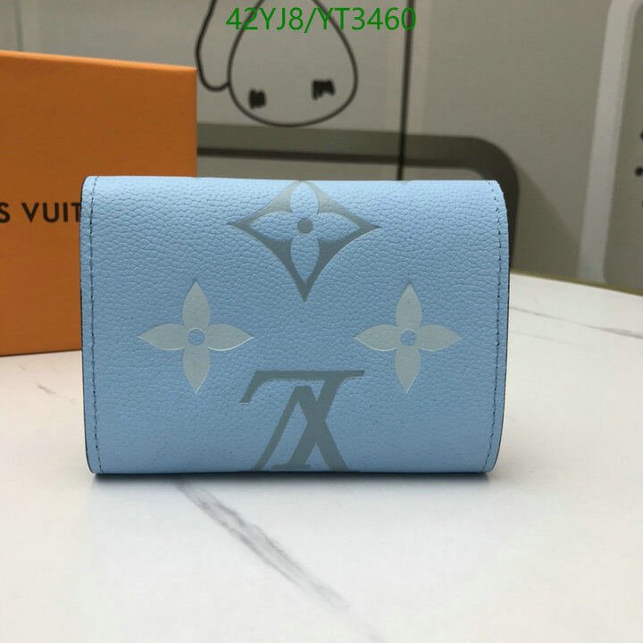 LV Bags-(4A)-Wallet-,Code: YT3460,$ 55USD