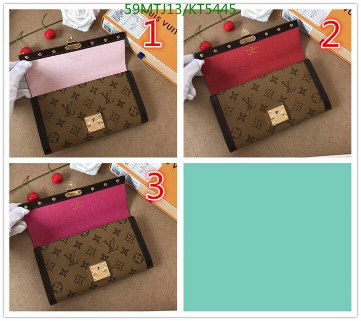LV Bags-(4A)-Wallet-,Code: KT5445,$ 77USD