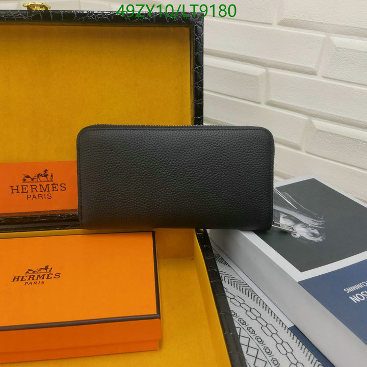 Hermes Bag-(4A)-Wallet-,Code: LT9180,$ 64USD