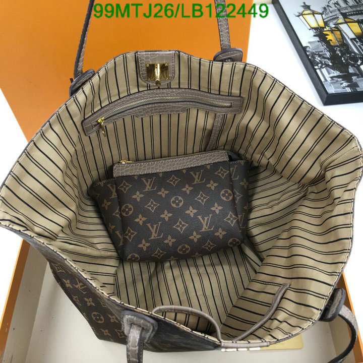 LV Bags-(4A)-Handbag Collection-,Code: LB122449,$ 129USD