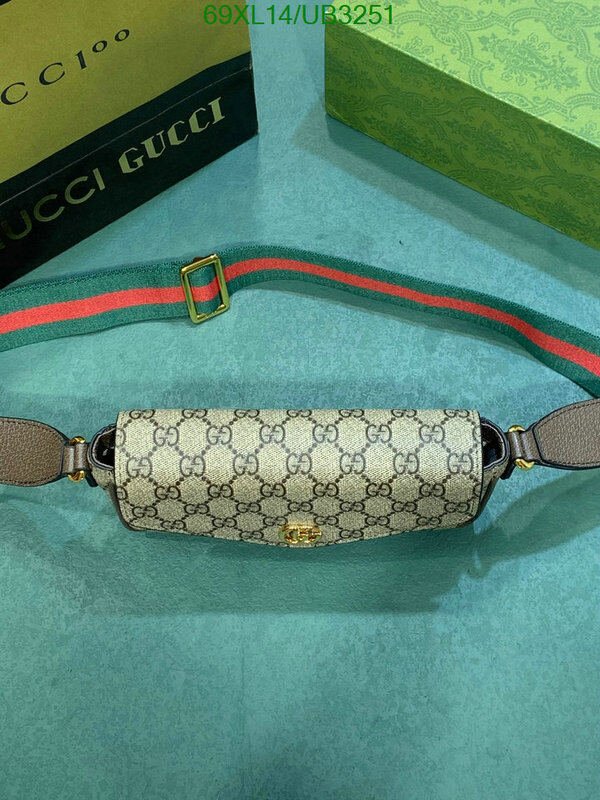 Gucci Bag-(4A)-Diagonal- Code: UB3251 $ 90USD