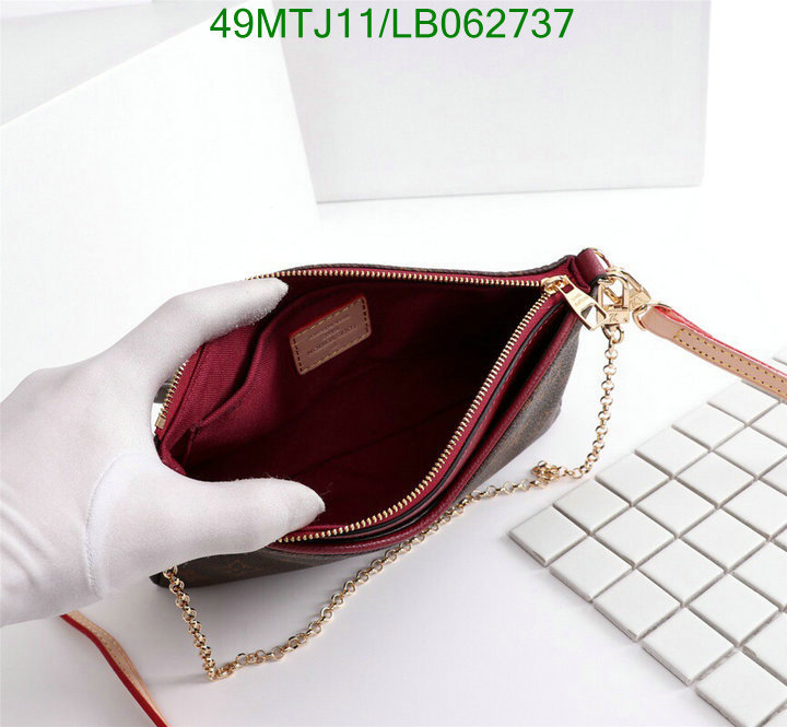 LV Bags-(4A)-Pochette MTis Bag-Twist-,Code: LB062737,$ 64USD
