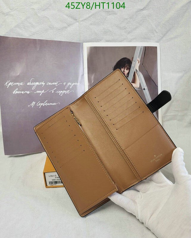 LV Bags-(4A)-Wallet-,Code: HT1104,$ 59USD