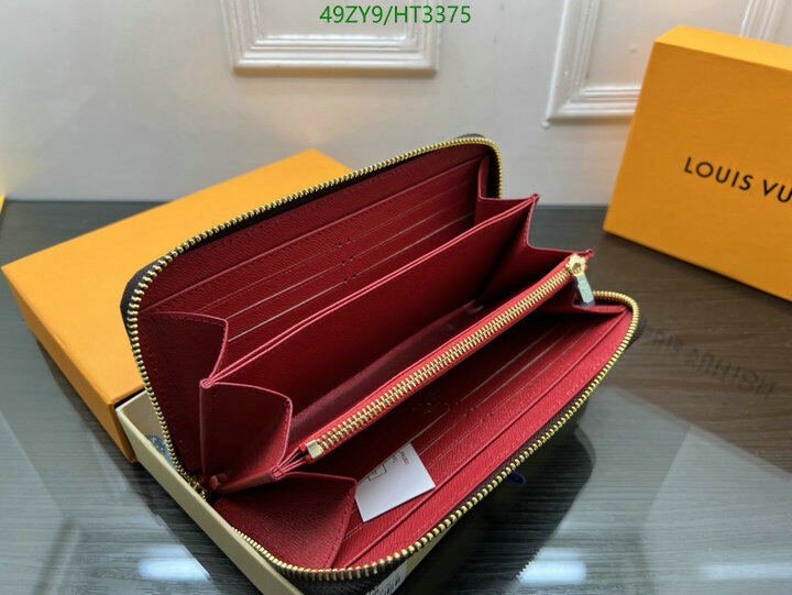 LV Bags-(4A)-Wallet-,Code: HT3375,$ 64USD
