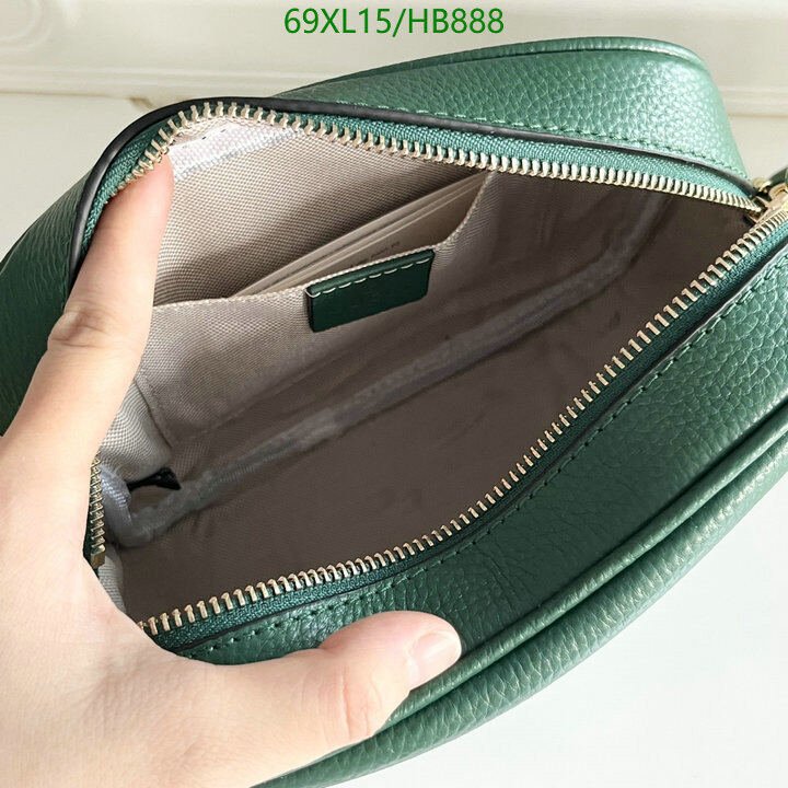 Gucci Bag-(4A)-Diagonal-,Code: HB888,$ 90USD