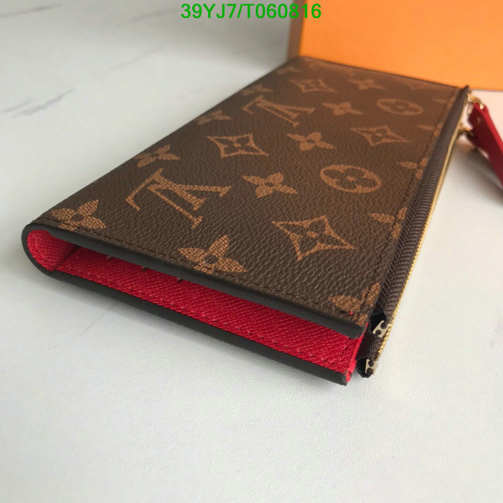 LV Bags-(4A)-Wallet-,Code: T060816,$ 51USD