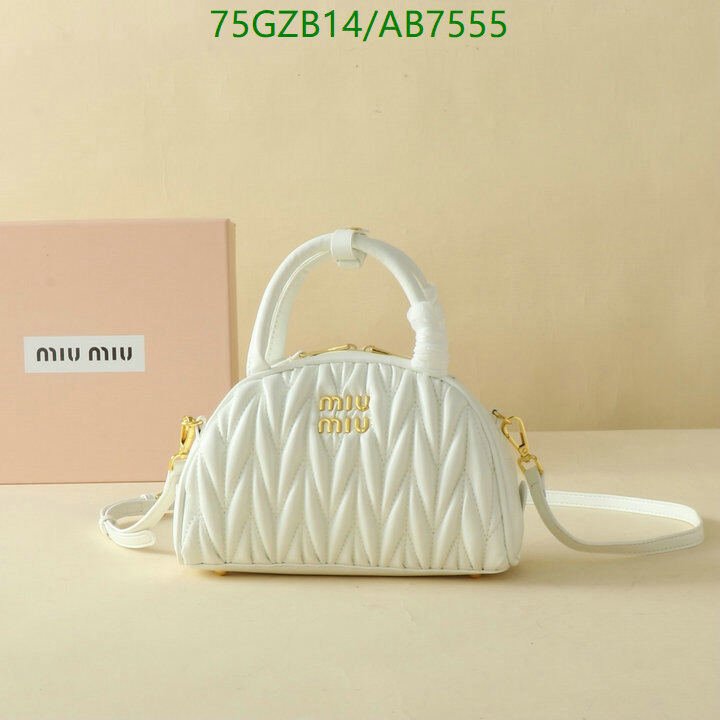 Miu Miu Bag-(4A)-Crossbody- Code: AB7555 $ 98USD