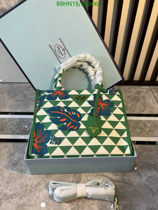 Prada Bag-(4A)-Handbag-,Code: ZB8068,$ 116USD