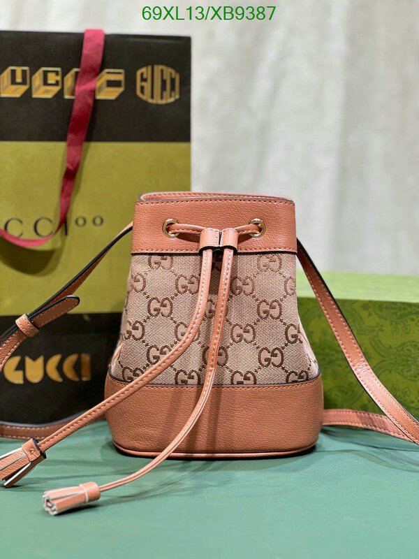 Gucci Bag-(4A)-Diagonal- Code: XB9387 $ 90USD