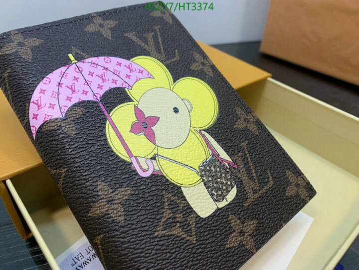 LV Bags-(4A)-Wallet-,Code: HT3374,$ 59USD